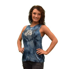 Top Canotta Liberty Wear Roses and Wings Top Canotta Liberty Wear Roses and Wings