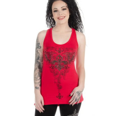 Top Canotta Liberty Wear Fleur De Lis Red Top Canotta Liberty Wear Fleur De Lis Red