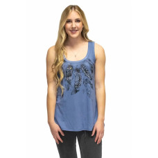 Top Canotta Liberty Wear Strass Feathers Top Canotta Liberty Wear Strass Feathers