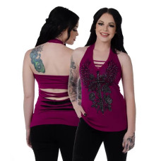 Top Canotta Liberty Wear Vengeance Magenta Top Canotta Liberty Wear Vengeance Magenta