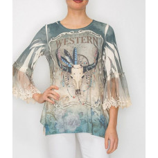 Top Origami Apparel Western
