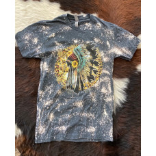 T-Shirt Blue Indian T-Shirt Blue Indian